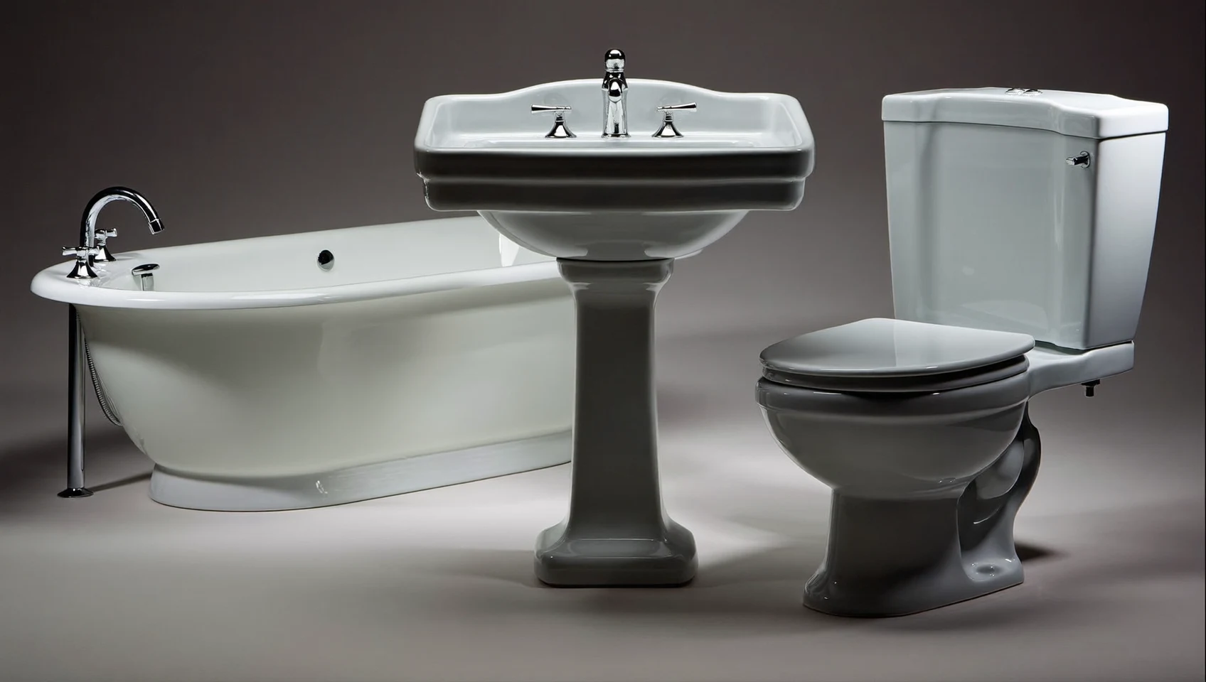 Illustration générée : ambiance de salle de bain moderne et sanitaire